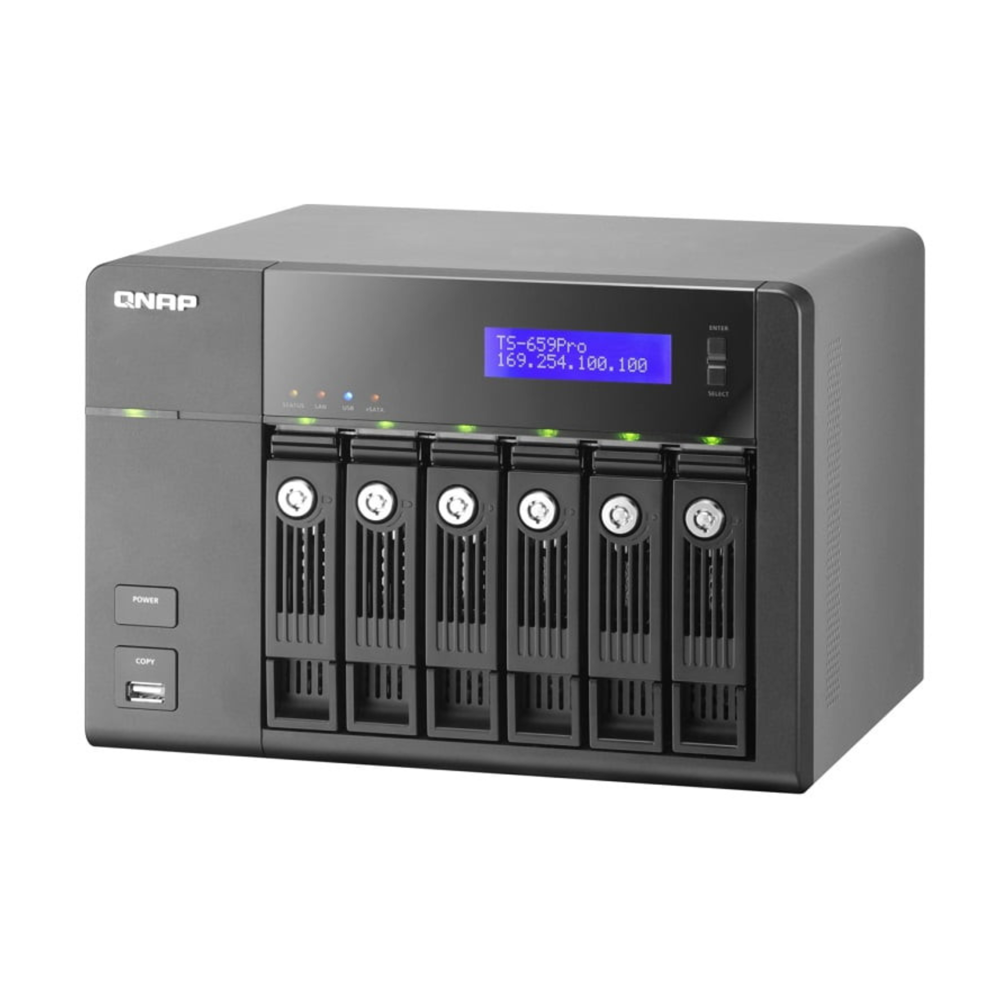 Thiết bị lưu trữ QNAP TS-659 Pro II Turbo NAS